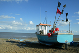 A boat on Aldeburgh Beach